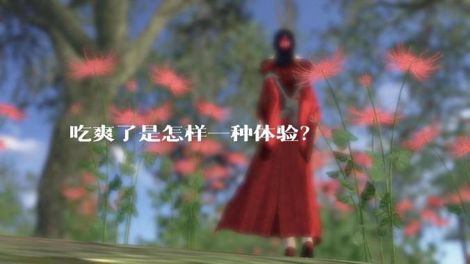 吃爽了是怎样一种体验？