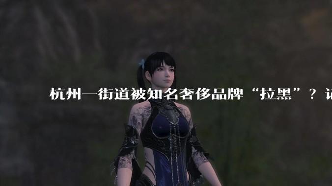 杭州一街道被知名奢侈品牌“拉黑”？记者实测20个地址全部被拒发货_商家_圣罗兰_区域