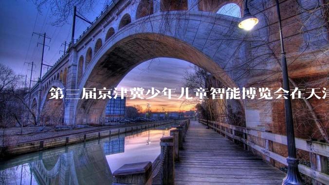 第三届京津冀少年儿童智能博览会在天津开幕_北京市少年宫_科技_机器人