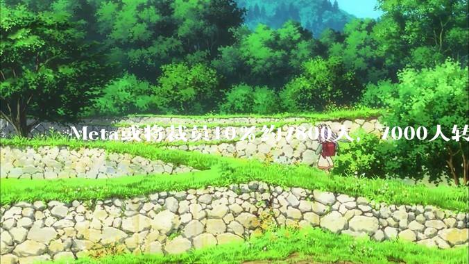 Meta或将裁员10%约7800人，7000人转岗奔赴AI新主场_公司_员工_重组***