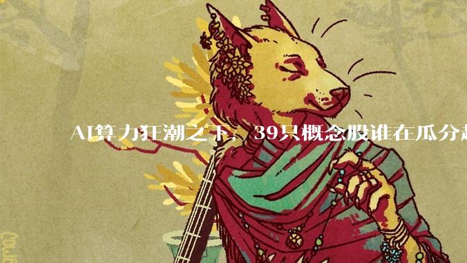 AI算力狂潮之下，39只概念股谁在瓜分超级电容大蛋糕？_储能_产业_电源