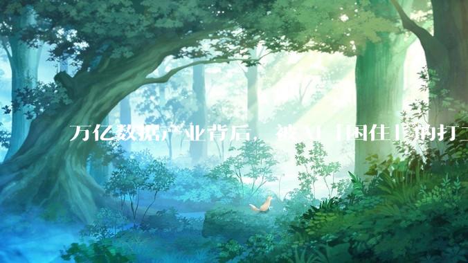 万亿数据产业背后，被AI「困住」的打工人_文琪_工作_岗位