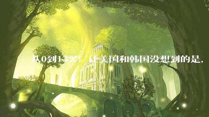 从0到13%！让美国和韩国没想到的是，中国长江存储已升至全球第4_产能_市场_消费