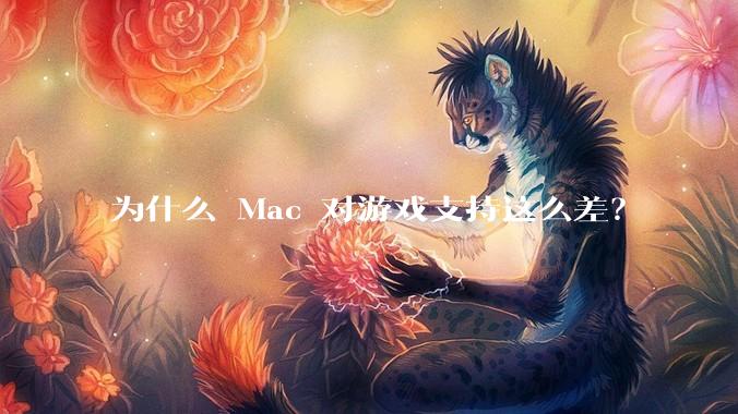 为什么 Mac 对游戏支持这么差？