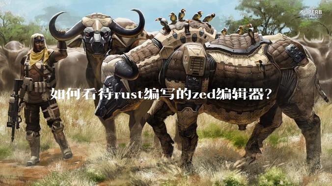 如何看待rust编写的zed编辑器？
