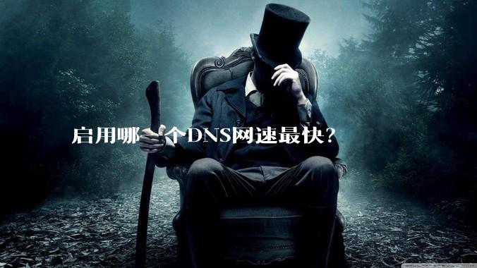 启用哪一个DNS网速最快？